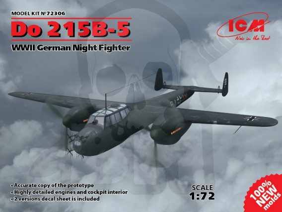 Battle Models Do 215b 5 Wwii German Night Fightere 1 72